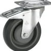 Geräte-Lenkrolle mit Totalfeststeller 80 x 32 mm Tragkr. 140 kg