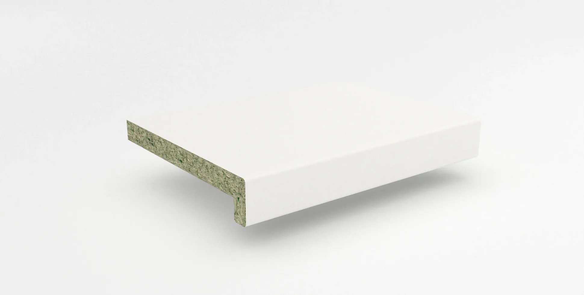 GetaElements Fensterbank InStyle alpine weiß 4100 x 200 x 18,8 mm