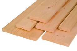 Glattkantbrett Douglasie 200 x 10 cm 18 mm 4-seitig gehobelt Kanten gefast