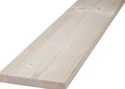 Glattkantbrett Fichte Tanne 250 cm 144 x 27 mm gehobelt Kanten gefast