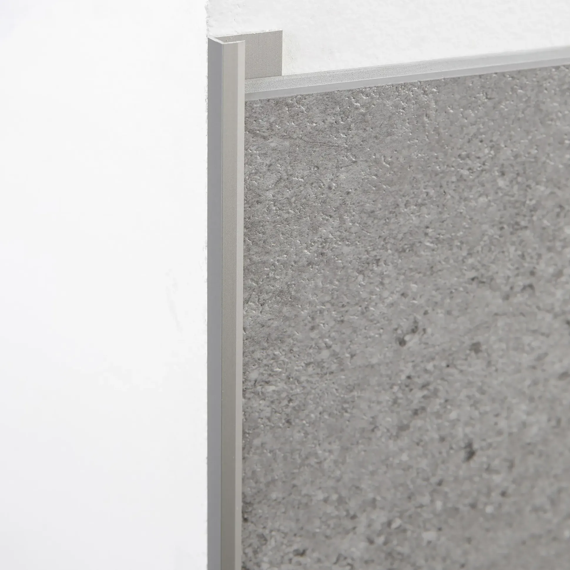 Grosfillex Einfass-Profil 2,6 m 6 x 5,5 mm Alu silber matt