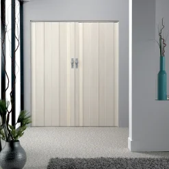 Grosfillex Falttüre Axia Esche weiß 84 x 205 cm