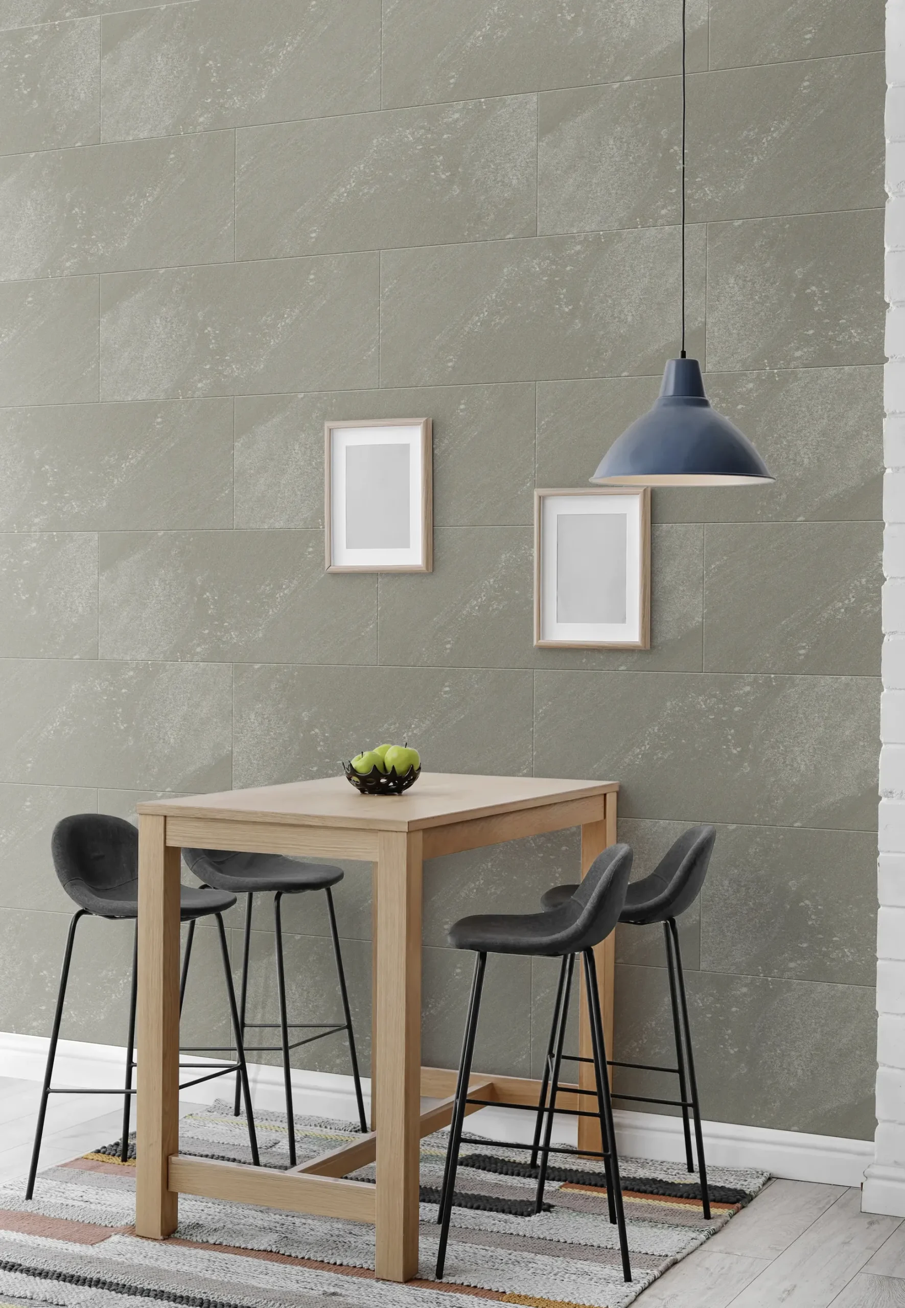 Grosfillex Kunststoffpaneel GX Wall+ Grey Concrete 60 x 30 cm 5 mm