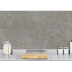 Grosfillex Kunststoffpaneel GX Wall+ Beige Concrete 60 x 30 cm 5 mm