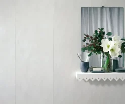 Grosfillex Kunststoffpaneele Element 260 x 37,5 cm 8 mm Marmor grau