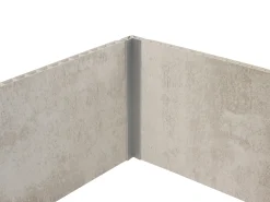 Grossfillex Innen/Außenwinkel für Paneele 5-8 mm Stärkte 260 cm lang alufarben