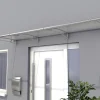 Gutta Vordach PT- L 2700 Edelstahl, Acrylglas klar