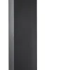 Gutta Vordach-Seitenteil BS Aluminium 220 x 90 x 15 cm anthrazit