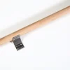 Handlaufset Eiche mit Alu-Konsolen / 150 cm Ø 40 mm