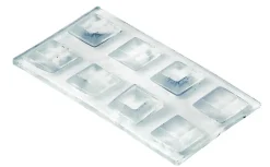 Hettich Anschlagpuffer 2,0 x 10,0 mm Kunststoff transparent - 16 Stück