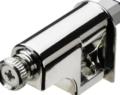 Hettich Anschlag-Türdämpfer zum Anschrauben 60 x 19 x 30 mm aluminium-optik