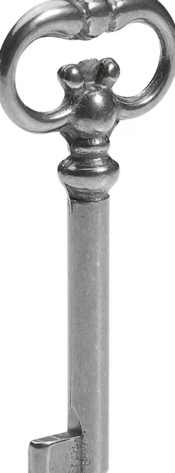Hettich Buntbart-Schlüssel 75 x 4 mm Stahl antik 1 Stück