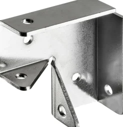 Hettich Eckverbinder L Stahl 44 x 44 x 15 mm vernickelt
