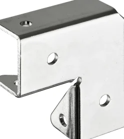 Hettich Eckverbinder L Stahl 44 x 44 x 15 mm vernickelt