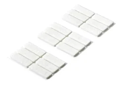 Hettich Filzgleiter weiß 16 x 44 x 4.5 mm - 18 Stück