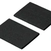Hettich Filzzuschnitt schwarz 60 x 90 x 4.5 mm - 2 Stück