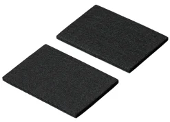 Hettich Filzzuschnitt schwarz 60 x 90 x 4.5 mm - 2 Stück