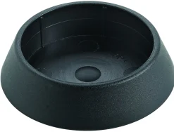 Hettich Fußkappe Ø60 mm schwarz Kunststoff, 1 Stück