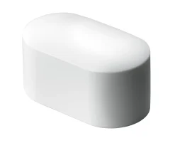 Hettich Fußkappe für ovale Rohre 20 x 38 mm weiß Kunststoff, 4 Stück