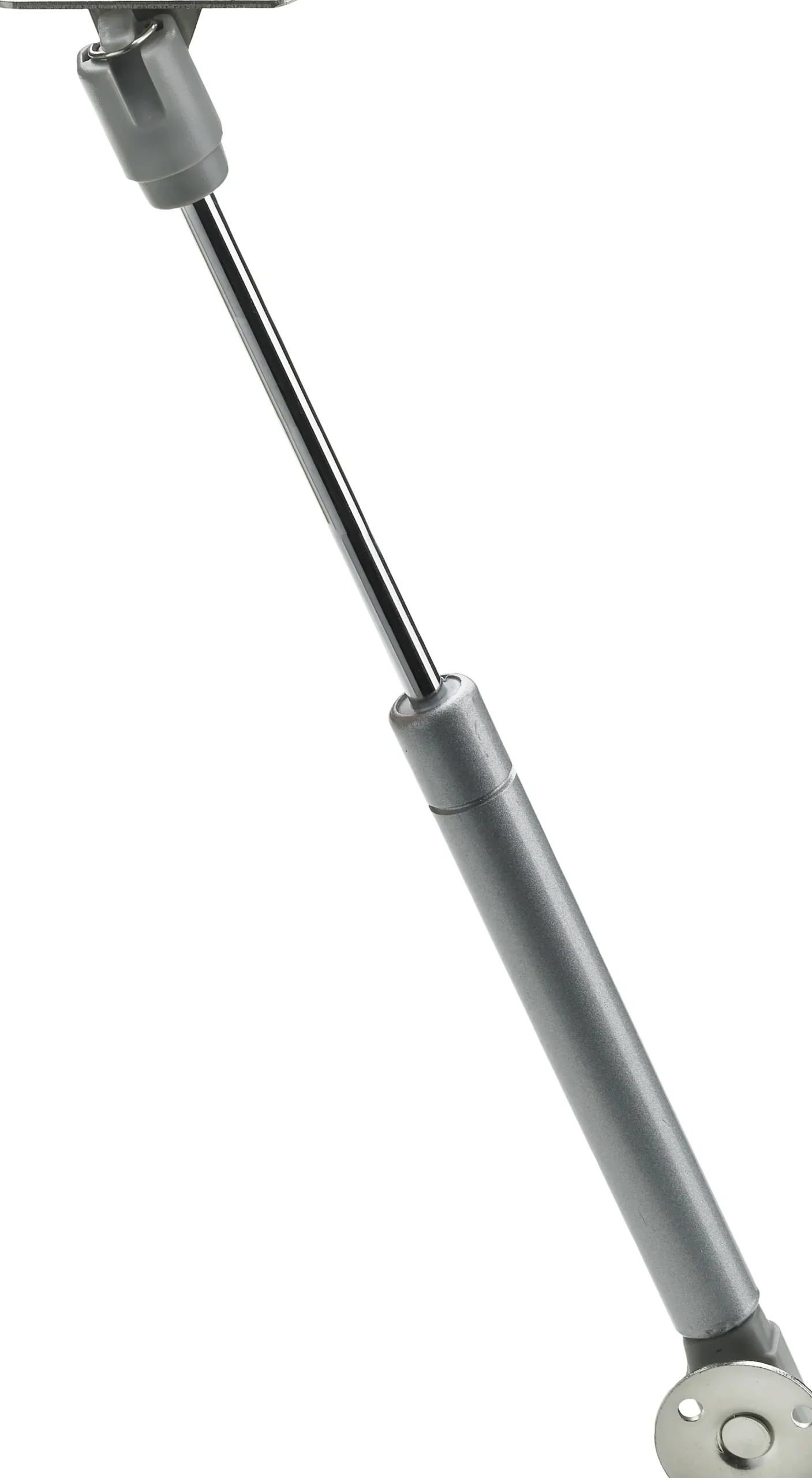 Hettich Klappenstütze mit Gasdruck 260 mm silbergrau grau