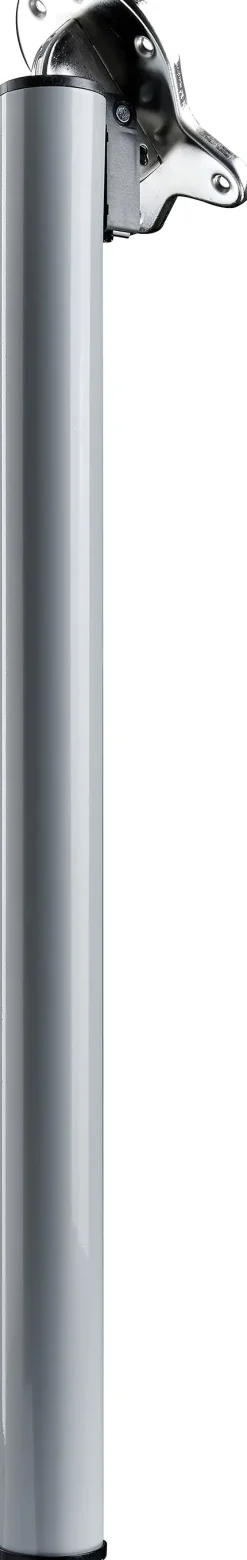 Hettich Klapp-Tischbein 5,0 x 71 cm Stahl grau - 1 Stück