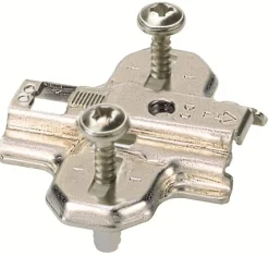 Hettich Kreuzmontageplatte MK-D0 für Ø 35 Topfscharniere 2 Stück