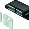 Hettich Magnetschnäppe Stahl/Kunststoff, verzinkt/braun, 2 x 3 kg, 1 Stück