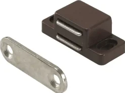 Hettich Magnetschnäpper 13 x 15 x 35 mm braun 4 kg - 4 Stück