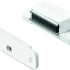 Hettich Magnetschnäpper Stahl, weiß, 45,3 x 14,5 mm, 1 Stück