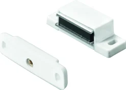 Hettich Magnetschnäpper Stahl, weiß, 45,3 x 14,5 mm, 1 Stück