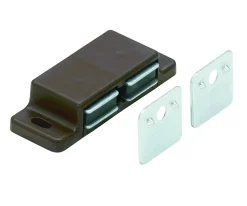 Hettich Magnetschnäpper 2x3 kg braun, 2 Stück