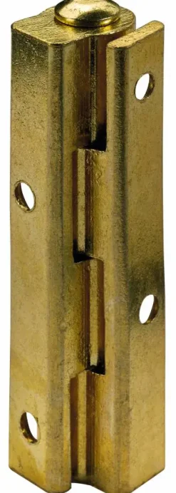 Hettich Möbelband Stahl vermessingt 10 x 50 mm