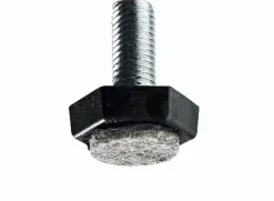 Hettich Möbelfuß mit Filz M10 x 30 mm Stahl/Kunststoff/Filz, 2 Stück