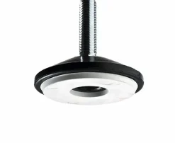 Hettich Möbelfuß mit Rutschstopp M10 x 30 mm Stahl/Kunststoff, 2 Stück