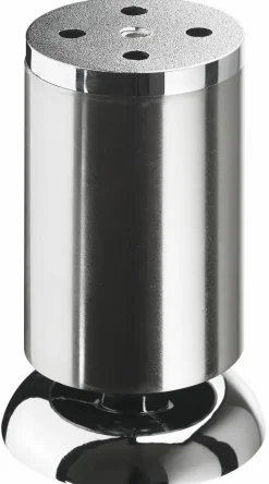 Hettich Möbelfuß Salinio Edelstahl-Optik Ø 50 x 50 x 150 mm
