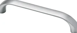 Hettich Möbelgriff Aluminium Optik 13,5 x 142 x 26,5 mm - 1 Stück