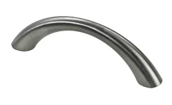 Hettich Möbelgriff Edelstahl Optik 10 x 79 x 23 mm - 1 Stück