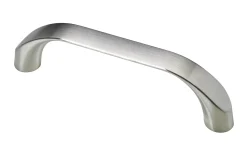 Hettich Möbelgriff Edelstahl Optik 13 x 109 x 25 mm - 1 Stück