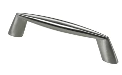Hettich Möbelgriff Edelstahl Optik 11 x 116 x 28 mm - 1 Stück