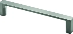Hettich Möbelgriff Edelstahl Optik 12 x 137,5 x 26,5 mm - 1 Stück