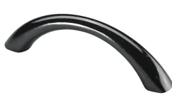 Hettich Möbelgriff verchromt schwarz 11,5 x 79,5 x 23,5 mm - 1 Stück