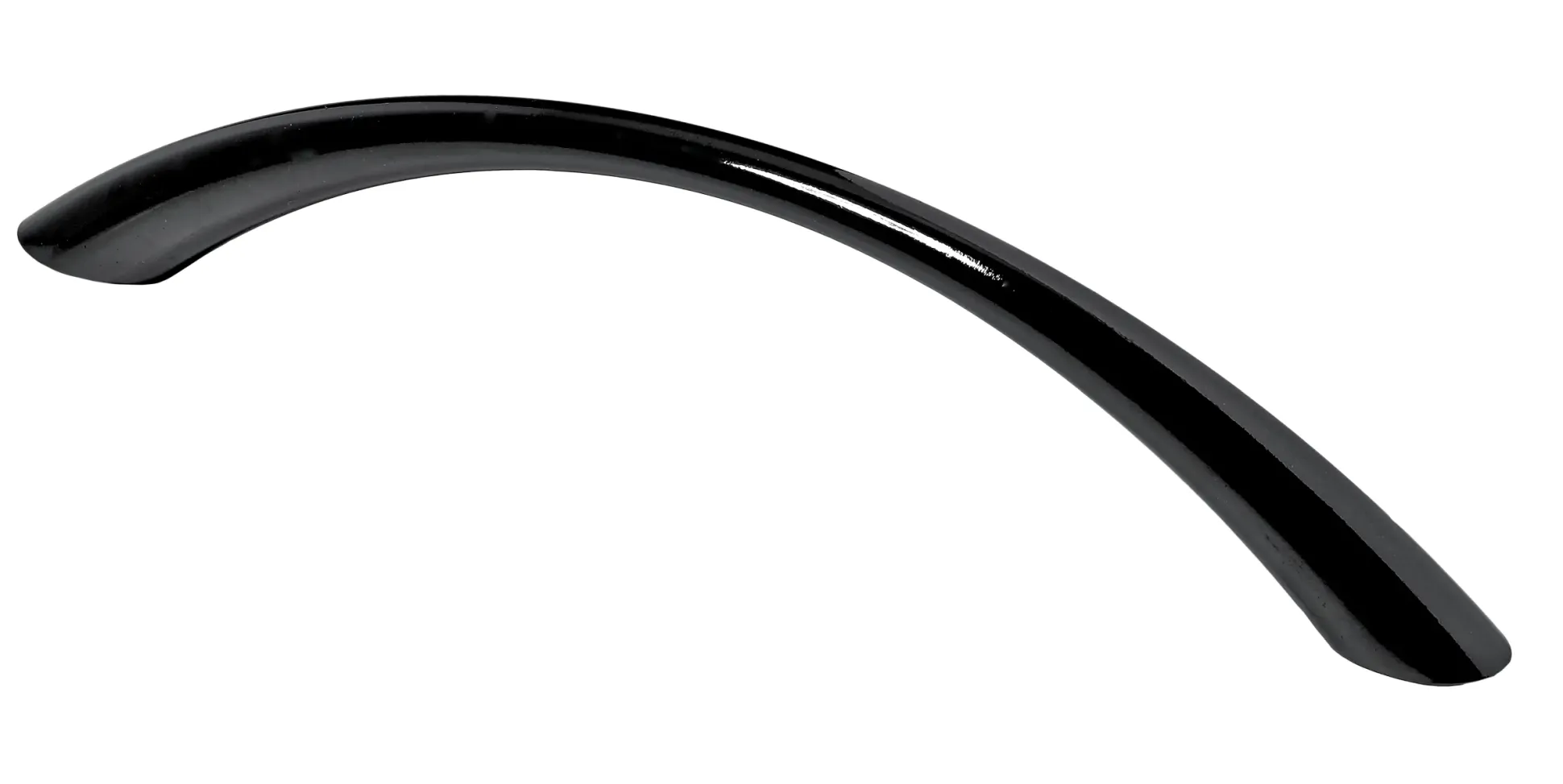 Hettich Möbelgriff verchromt schwarz 11,5 x 145 x 30 mm - 1 Stück