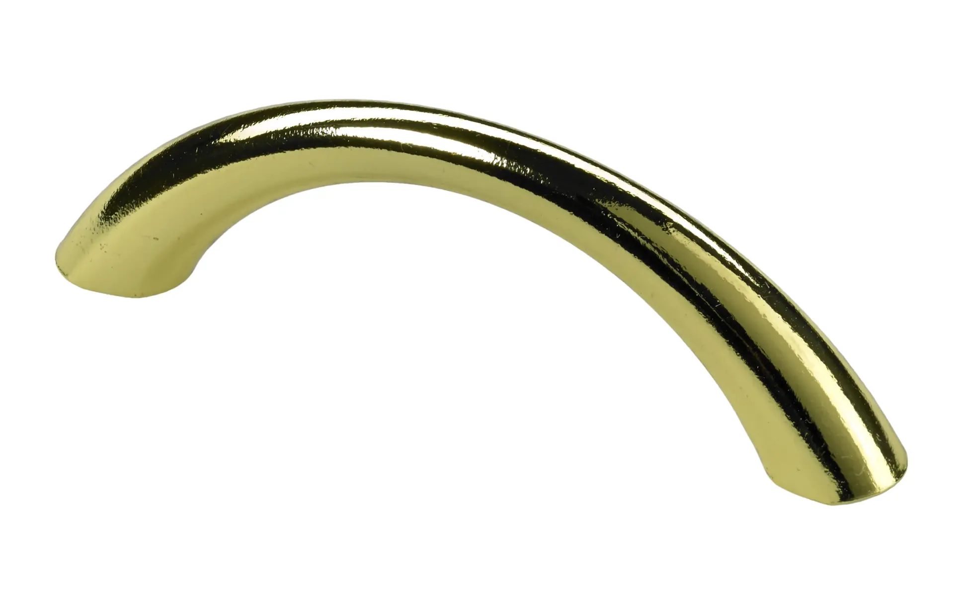 Hettich Möbelgriff vermessingt gold 10 x 79 x 23 mm - 1 Stück