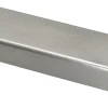 Hettich Möbelgriff Aluminium Edelstahl Optik 12,5 x 80 x 35 mm - 1 Stück