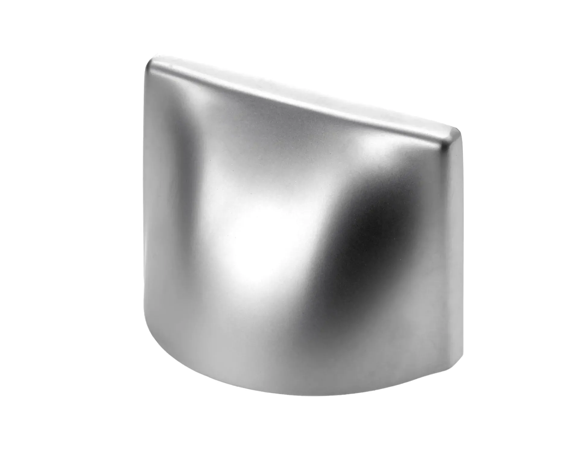 Hettich Möbelgriff Aluminium silber 40,0 x 60,0 x 26,0 mm - 1 Stück