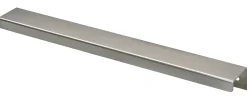 Hettich Möbelgriff Aluminium Edelstahl Optik 12,5 x 280 x 35 mm - 1 Stück