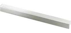 Hettich Möbelgriff Aluminium Edelstahl Optik 13 x 175 x 15 mm - 1 Stück