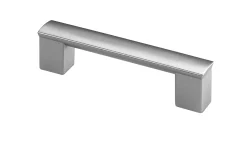 Hettich Möbelgriff Kunststoff Aluminium Optik 18 x 116 x 29 mm - 1 Stück