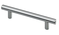 Hettich Möbelgriff Kunststoff Aluminium Optik 12 x 140 x 30,5 mm - 1 Stück