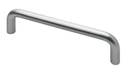 Hettich Möbelgriff Kunststoff Aluminium Optik 10 x 138 x 34,5 mm - 1 Stück